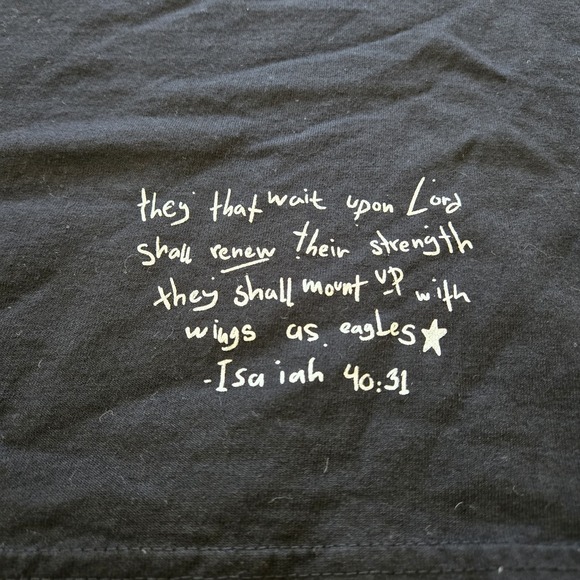 Diamond Cross Ranch T Shirt Sz Small Black Jackson Hole Wyoming Eagle Heritage - Picture 5 of 5